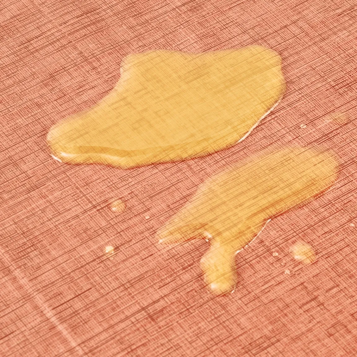 Discount Tempsl Nappe cirée effet tissage Potiron rectangle 140X200 cm