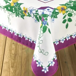 Outlet Tempsl Nappe oiseaux ronde ou rectangulaire