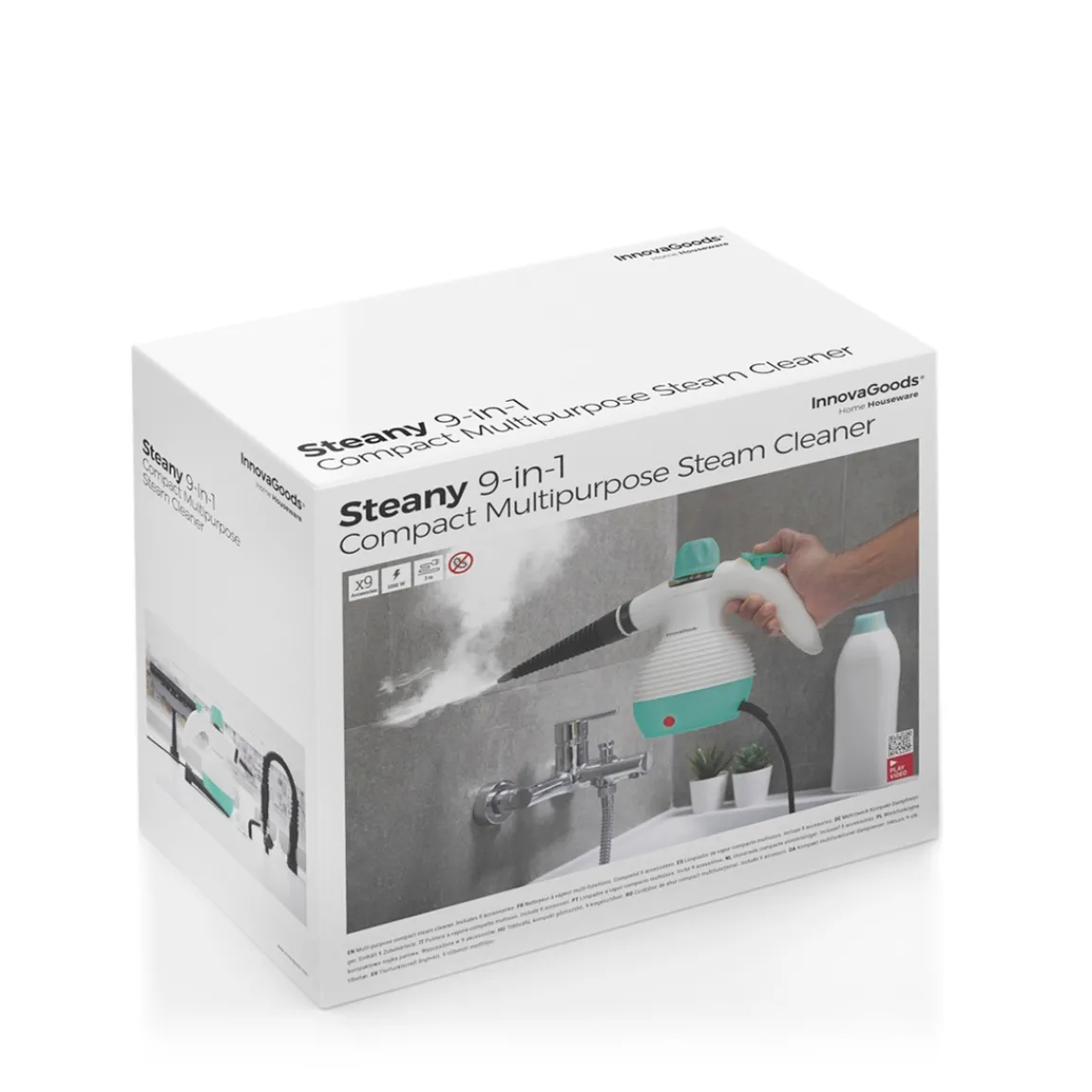 Discount Tempsl Nettoyeur vapeur 9 en 1