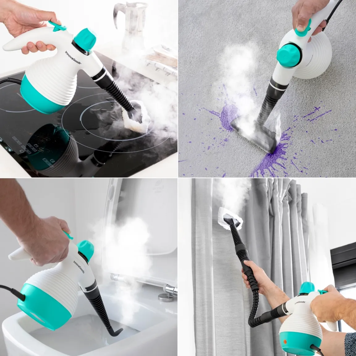 Discount Tempsl Nettoyeur vapeur 9 en 1