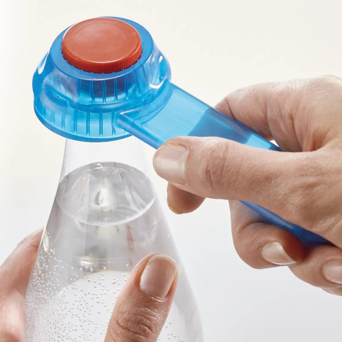 Sale Tempsl Ouvre-bouchon facile bleu