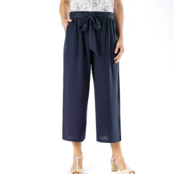 Outlet Tempsl Pantacourt bleu ou beige