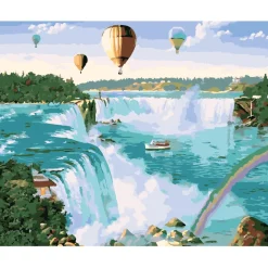 Online Tempsl Peinture par numéros Rêve en montgolfière