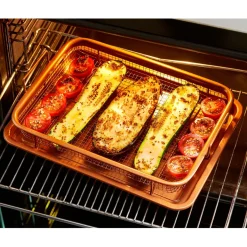 Hot Tempsl Plat four cuivrée