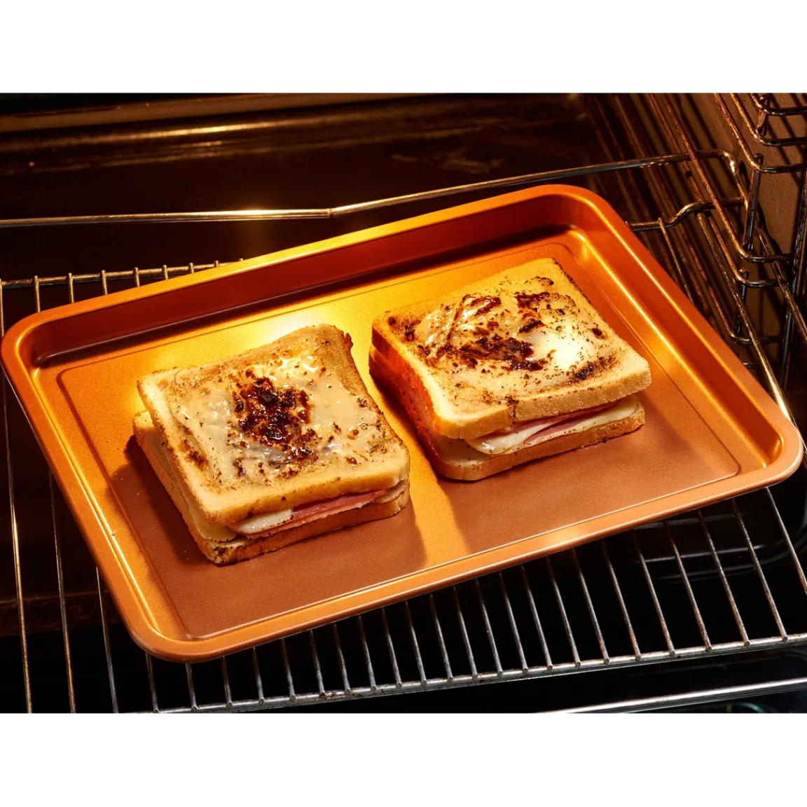 Hot Tempsl Plat four cuivrée