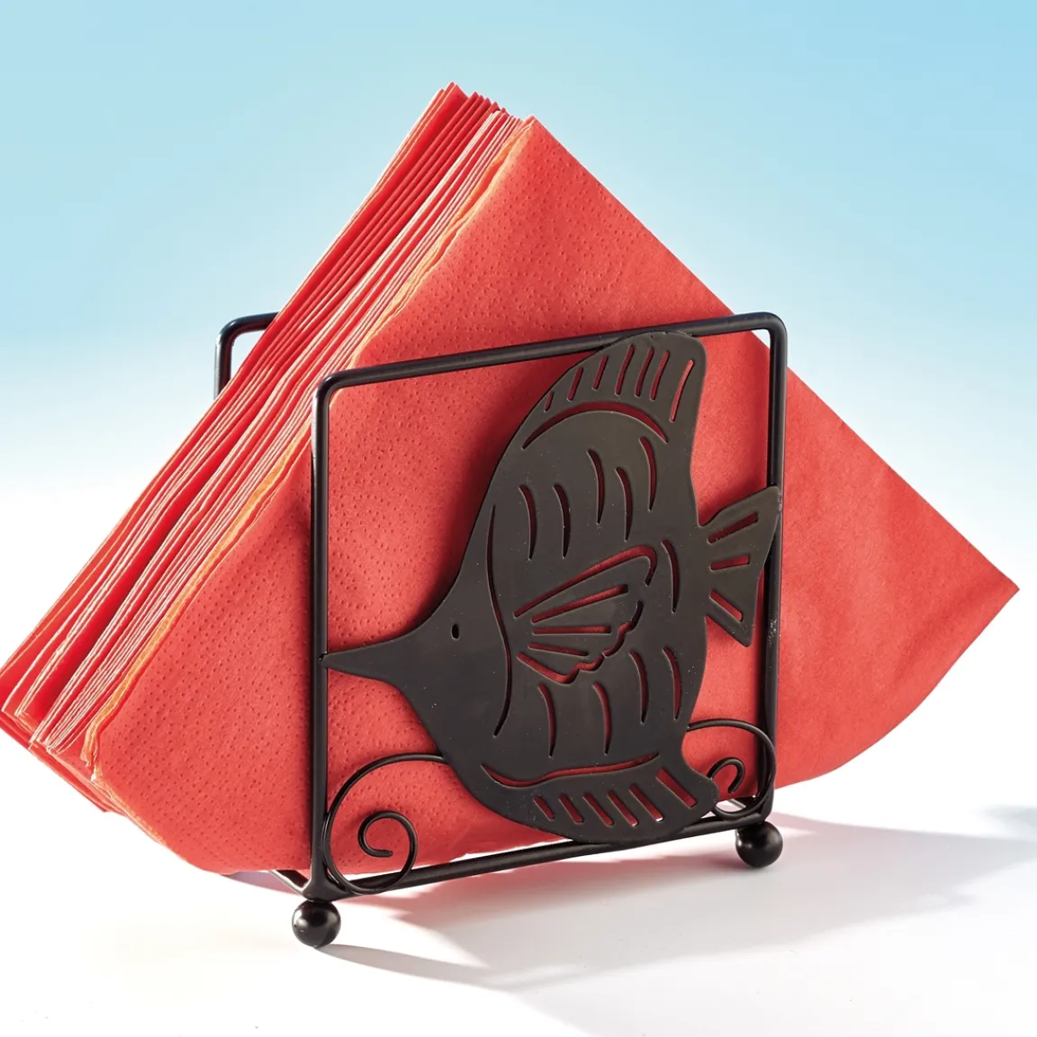 Tempsl Porte serviettes poisson arabesque