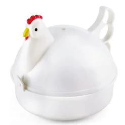 Tempsl Poule cuit œufs micro-ondes