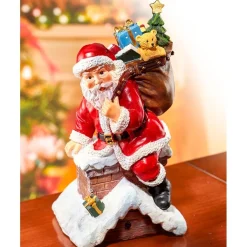 Hot Tempsl Père Noël sensor cheminée