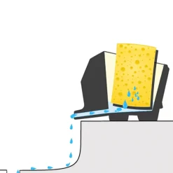 Clearance Tempsl Rangement d'évier éléphant