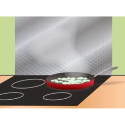 Tempsl Rouleau métallisé de protection cuisine