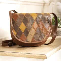 Sale Tempsl Sac Arlequin marron