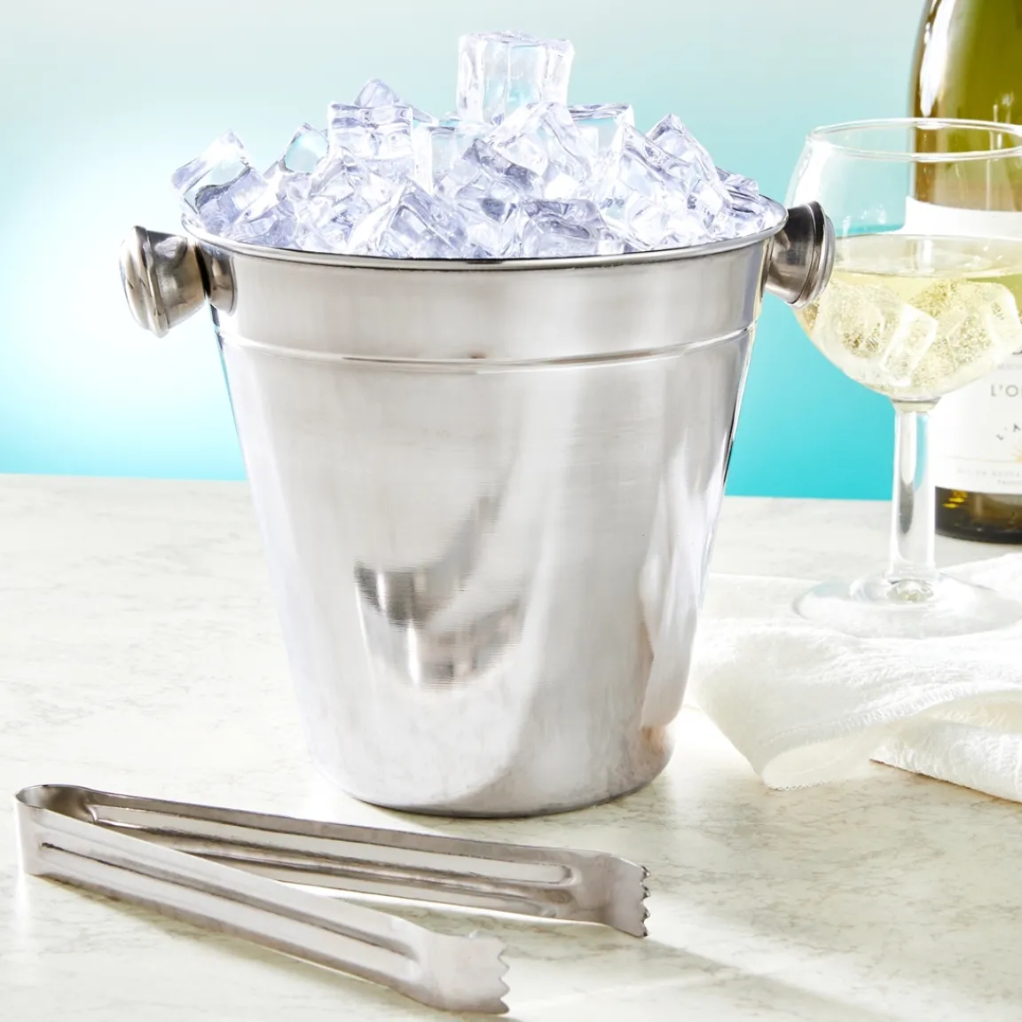 Hot Tempsl Seau et pince à glaçons