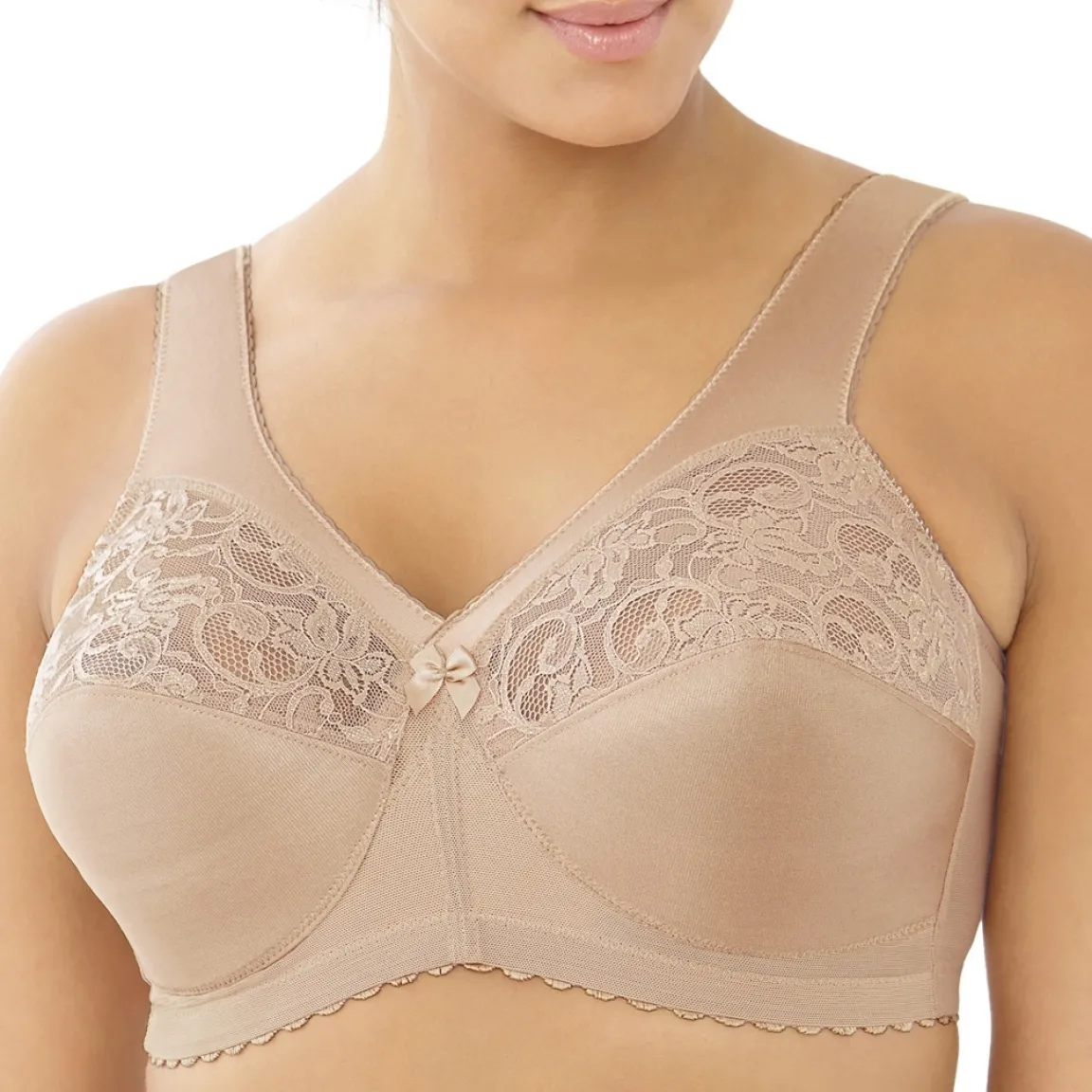 Hot Tempsl Soutien-gorge Grand Soutien Magic Lift de Glamorise® Blanc - taille 130F
