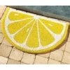 Outlet Tempsl Tapis citron demi-lune