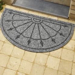 Sale Tempsl Tapis demi-lune gris ou beige