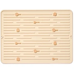 Tempsl Tapis égouttoir vaisselle