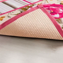 New Tempsl Tapis roses et lignes