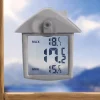 Tempsl Thermomètre de fenêtre numérique