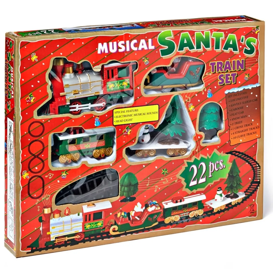 Discount Tempsl Train électrique Noël