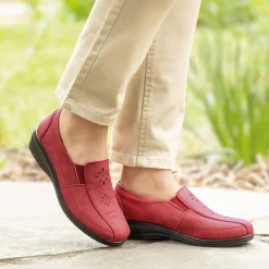 Sale Tempsl Trotteurs ajourés Thaïs Rouge - taille 39