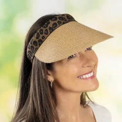 Best Tempsl Visière imprimée léopard